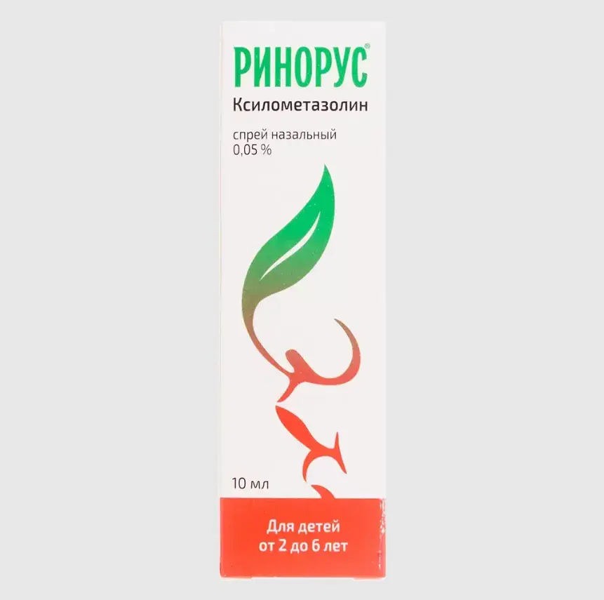 Ринорус, спрей 0,05%, 10 мл