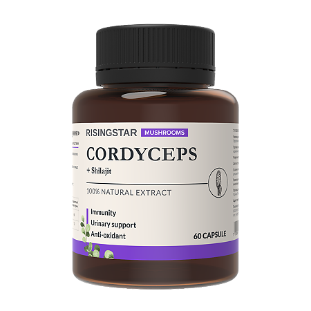 Грибная серия Кордицепс с Мумие капсулы, 60 шт.
