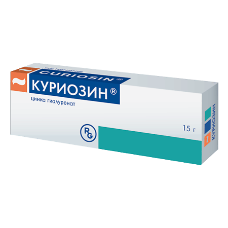 Куриозин, гель 15.4 мг , 15 г