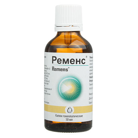 Миниатюра: Ременс, капли для приема внутрь , 50 мл
