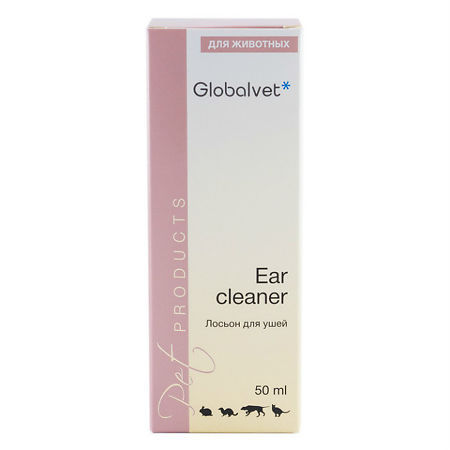 Global Vet Ear Cleaner Лосьон для ушей, 50мл