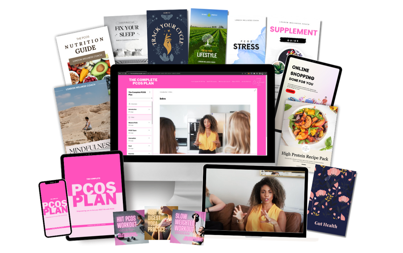  The Complete PCOS Plan - Video Course - Understand PCOS, Lifestyle, Diet, Hacks & More