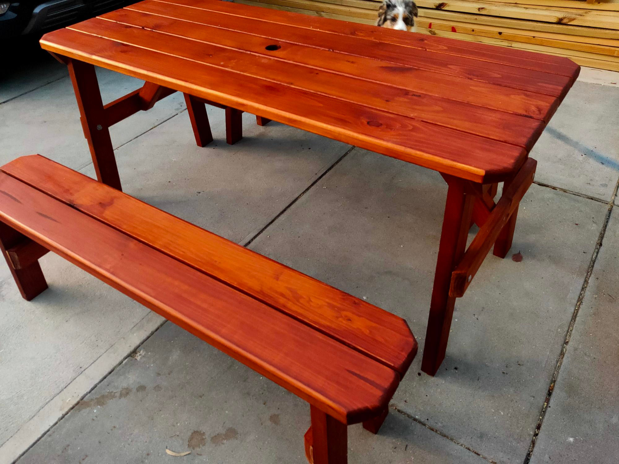 Table & Benches Belair