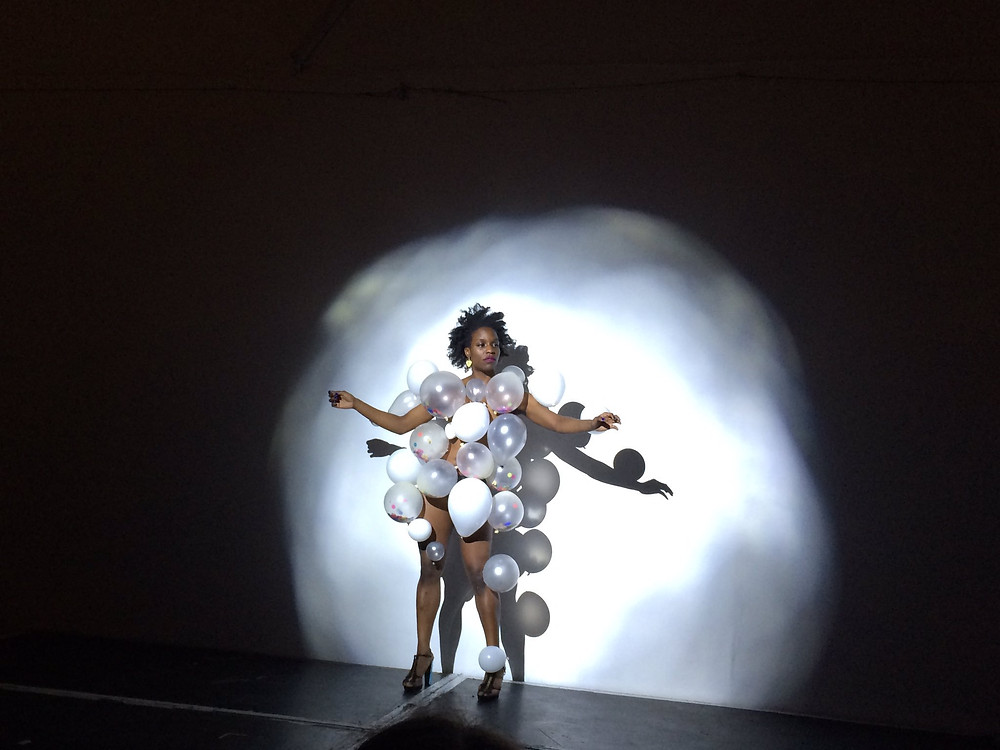 Valerie Ebuwa performing 'Balloons' by Grace Nicol Photo by Shelley Owen