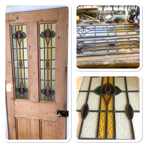 Residential Stained Glass Repairs and redesign
