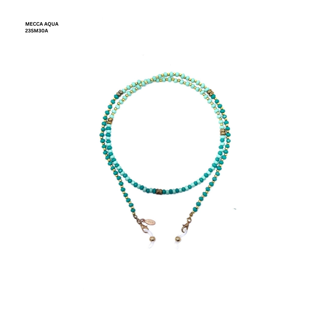 MECCA AQUA SUNNY GLASSES STRAPS
