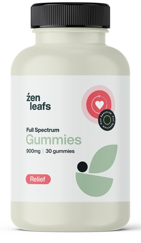 Thumbnail: Relief Full Spectrum CBD Gummies 300mg - 900mg - Zen Leafs
