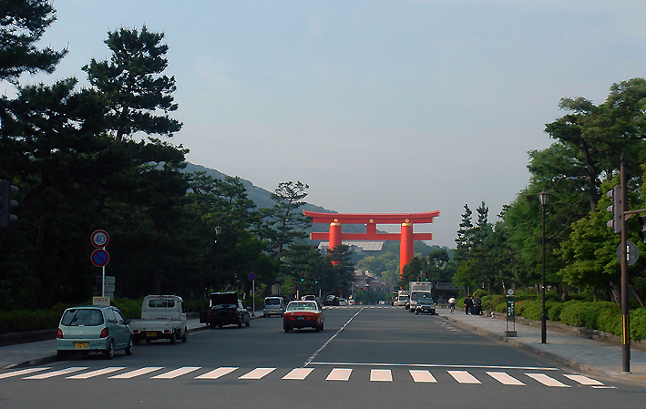 Entrada do Templo Heian 平安神宮