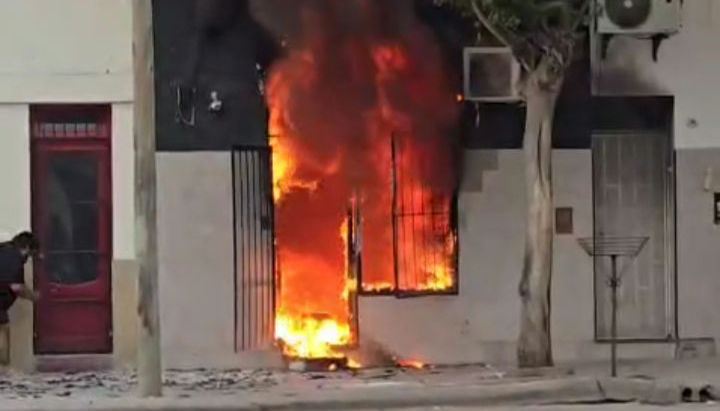 Libertador. El incendio en Joker Cap.