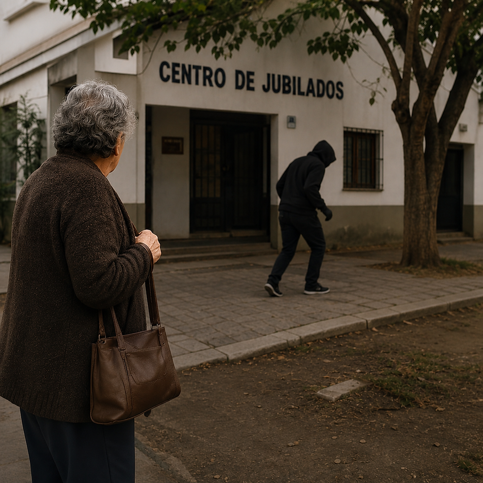 PREOCUPACIÓN POR ROBOS A JUBILADOS: PIDEN MAYOR PRESENCIA POLICIAL EN EL CENTRO DE JUBILADOS