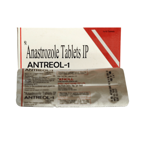 "Antreol, a medication with anastrozole, used for hormone receptor-positive breastcancer in postmenopausal women."|Rxcare Hub