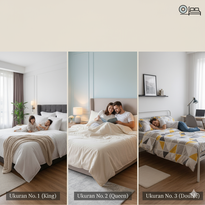 Panduan Lengkap Ukuran Kasur Nomor 1, 2, dan 3 – Pilih yang Paling Nyaman untuk Tidurmu