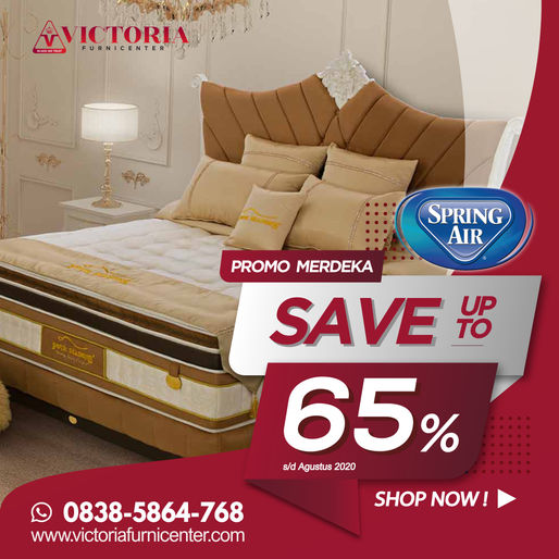 Up to 65% OFF | Harga Promo Spring Air Spring Bed | Agustus 2020
