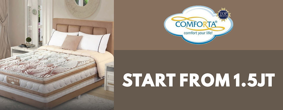 daftar harga Comforta Spring Bed Banyuwangi dengan Promo Diskon terbaru per Bulan Juli 2020