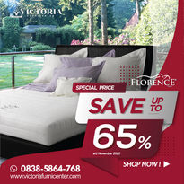 Up to 65% OFF | Harga Promo Terbaru FLORENCE November 2020 Spring Bed Diskon Kasur Matras Springbed