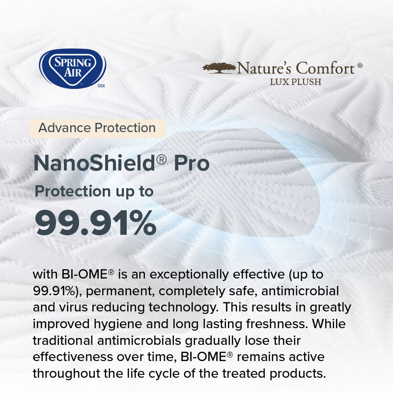 Thumbnail: Spring Air Nature's Comfort Lux Plush