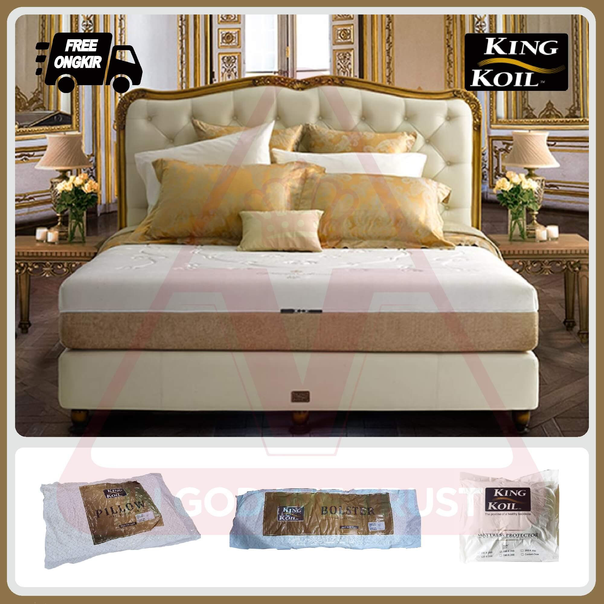 King Koil Princess Anna - Kasur Saja - 160 x 200 160x200