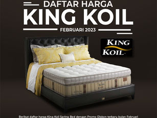 Daftar Harga Kasur King Koil Springbed Februari 2023 | Victoria Furnicenter Surabaya Sidoarjo Malang
