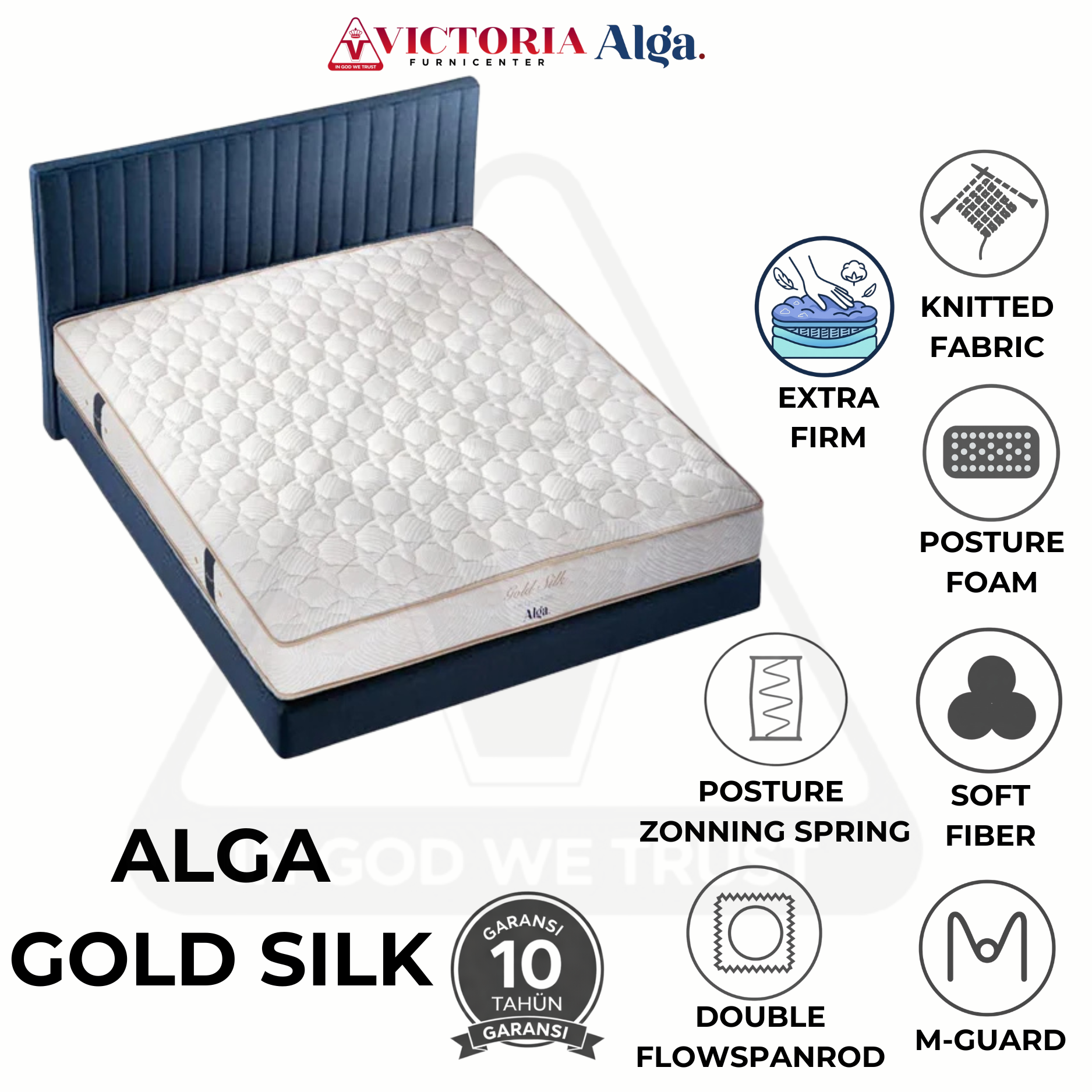 Alga Gold Silk - Full Set - 160x200 / 160 x 200