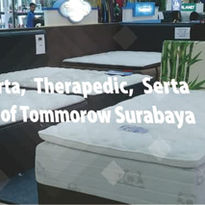 Pameran Comforta, Therapedic, Serta, dan Florence Spring Bed di City of Tommorow Surabaya