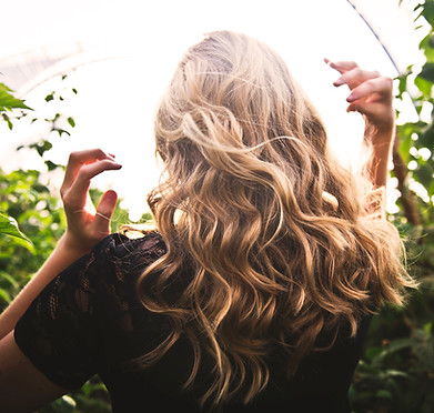 Blond Wavy Hair