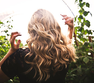 Blond Wavy Hair