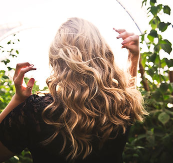 Blond Wavy Hair