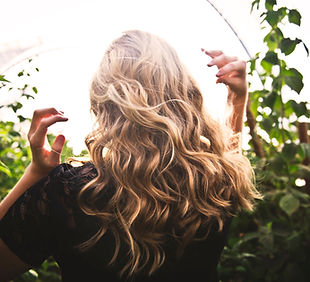 Blond Wavy Hair