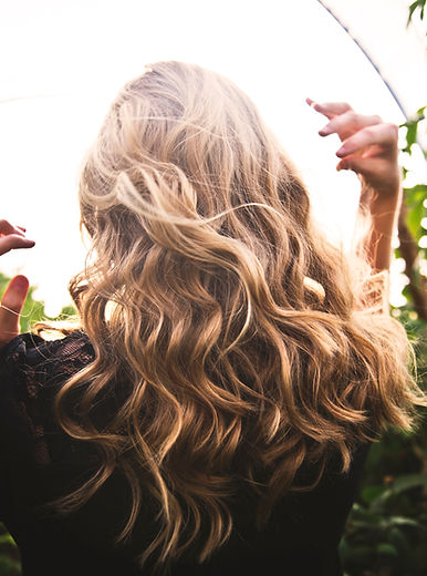 Blond Cheveux ondulés