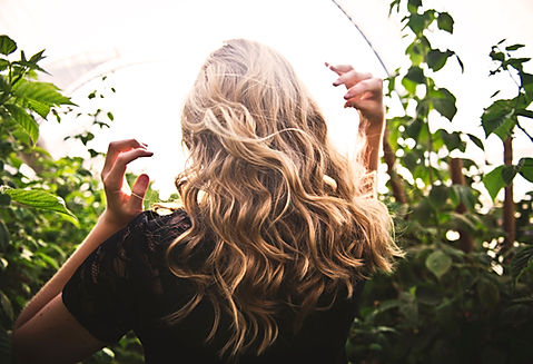 Blond Wavy Hair