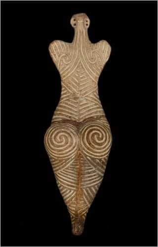 Vinca figurine of a woman (4800-3000 BC)