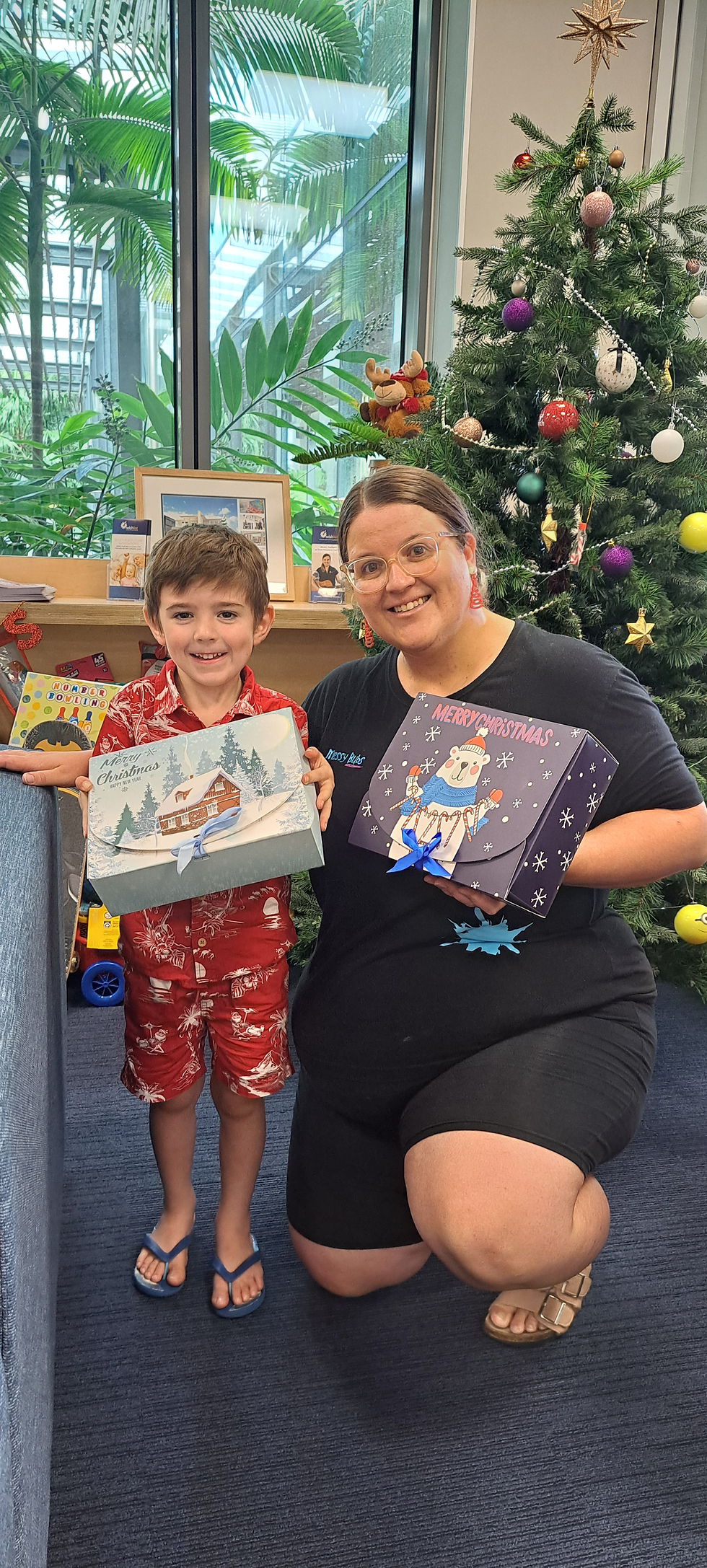 Kihra and Bub from Messy Bubs Sunshine Coast