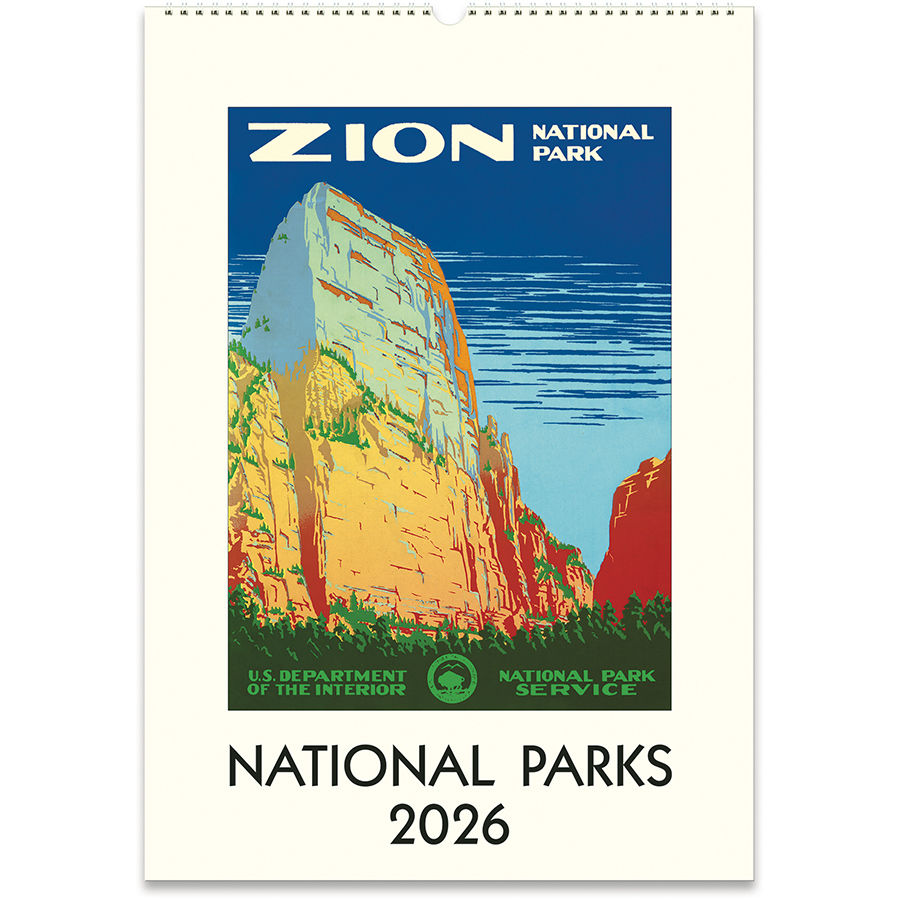 National Parks 2026 Wall Calendar