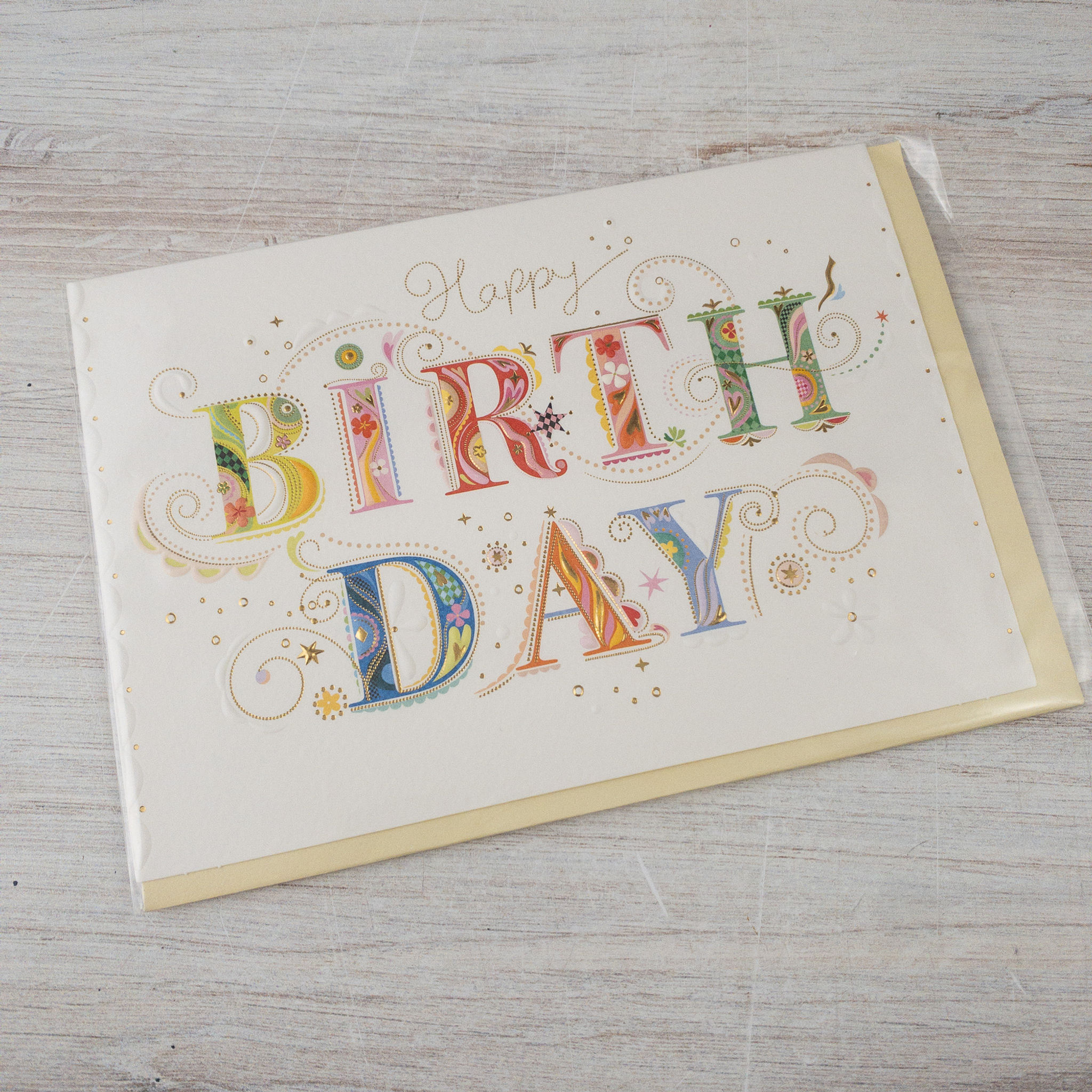 Birthday Letters Happy Birthday Card
