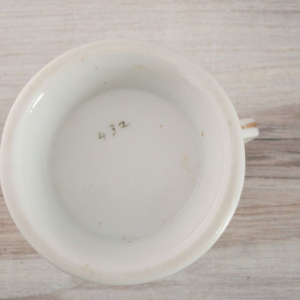 Thumbnail: Personalized Antique Barber Shaving Mug — “M. Kivilighan”