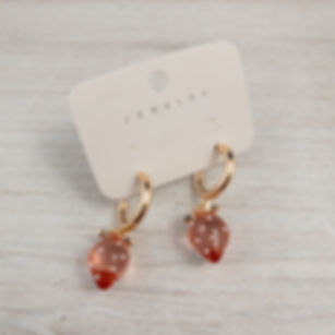 Strawberry Dangle Earrings