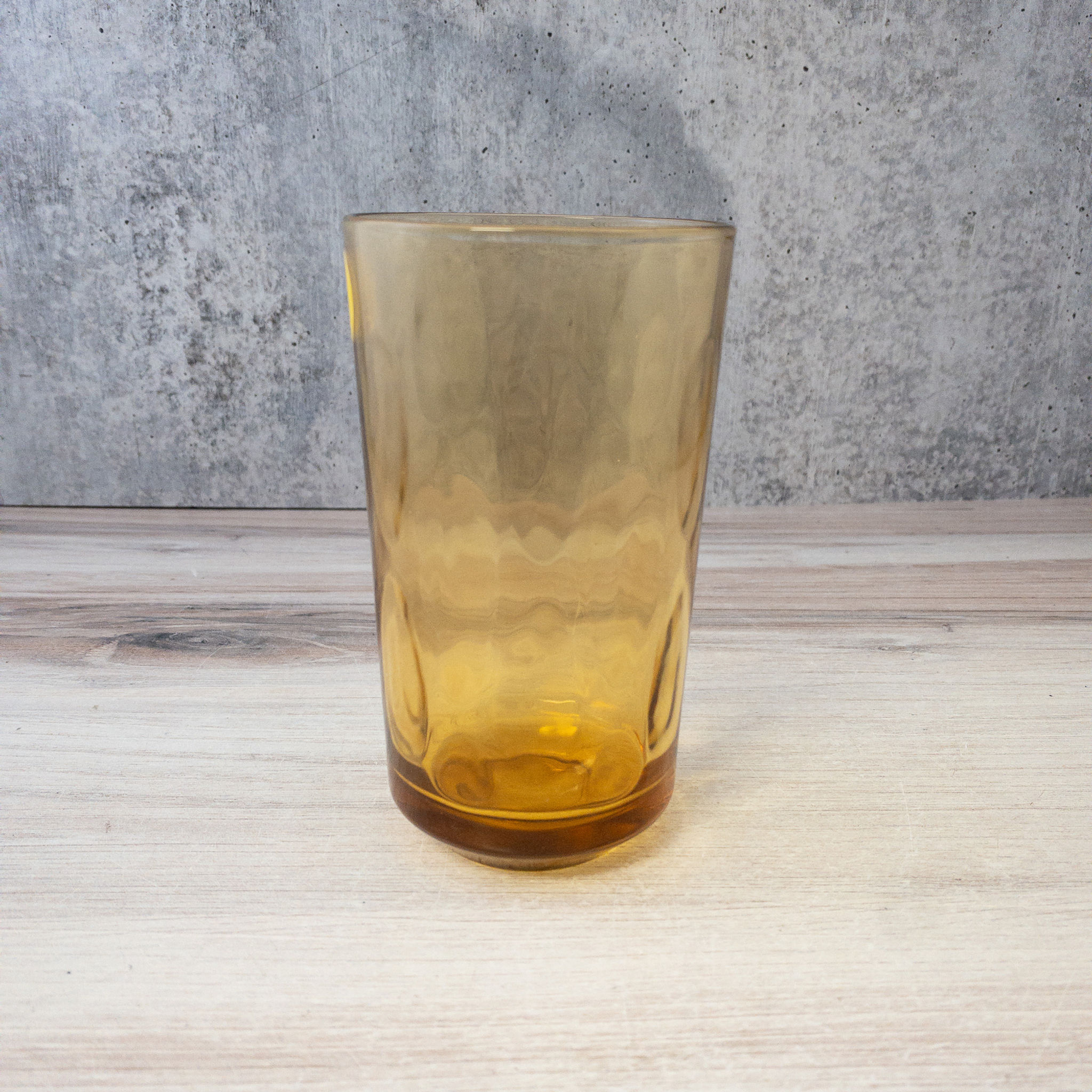 Vintage Amber Highball Glass
