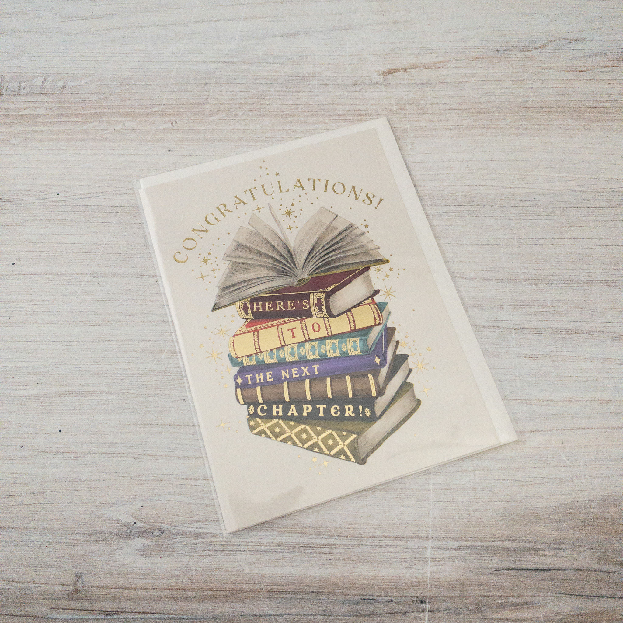 Next Chapter Congrats Card