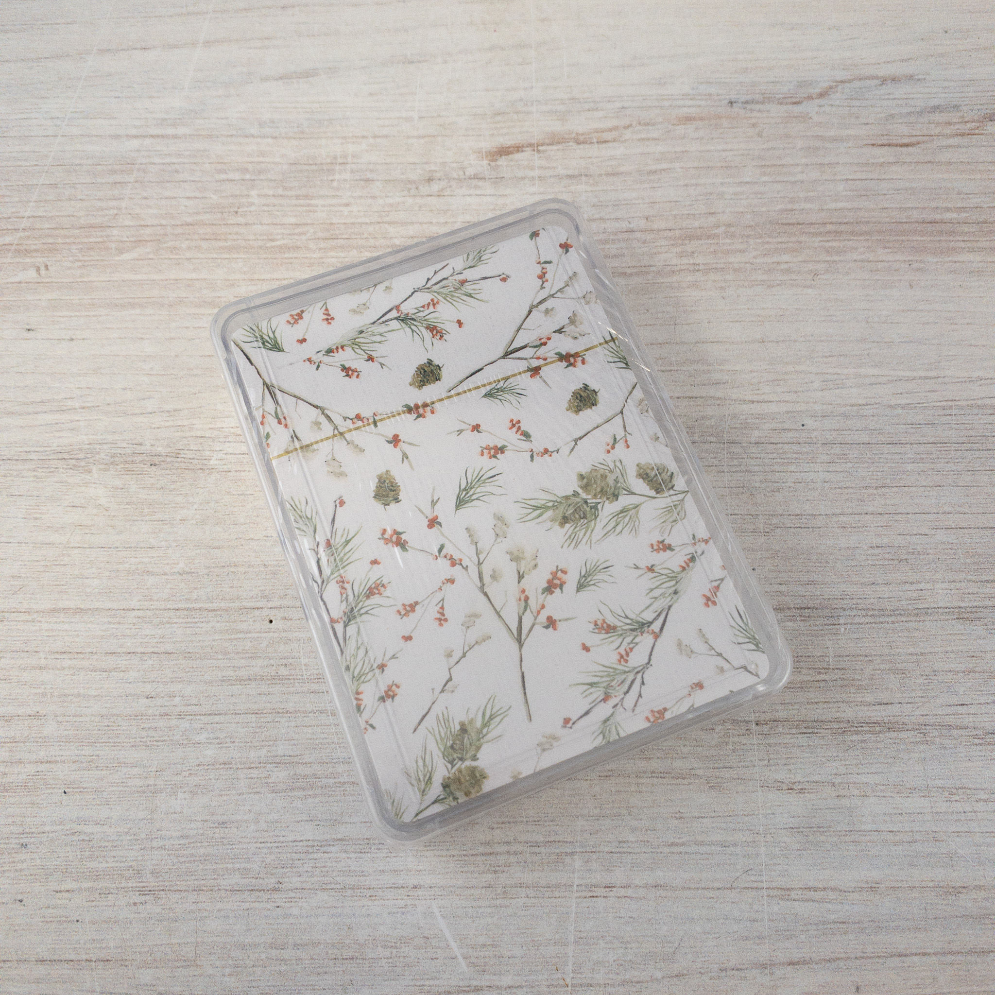 Winter Birds Playing Cards