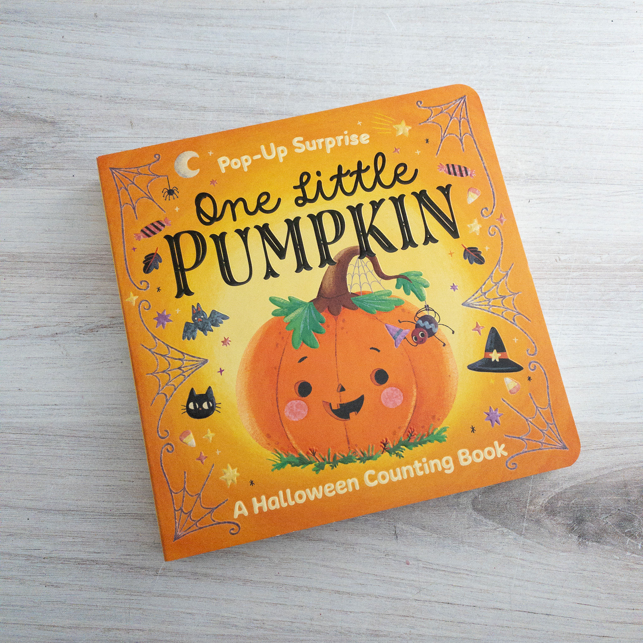 One Little Pumpkin Board Book