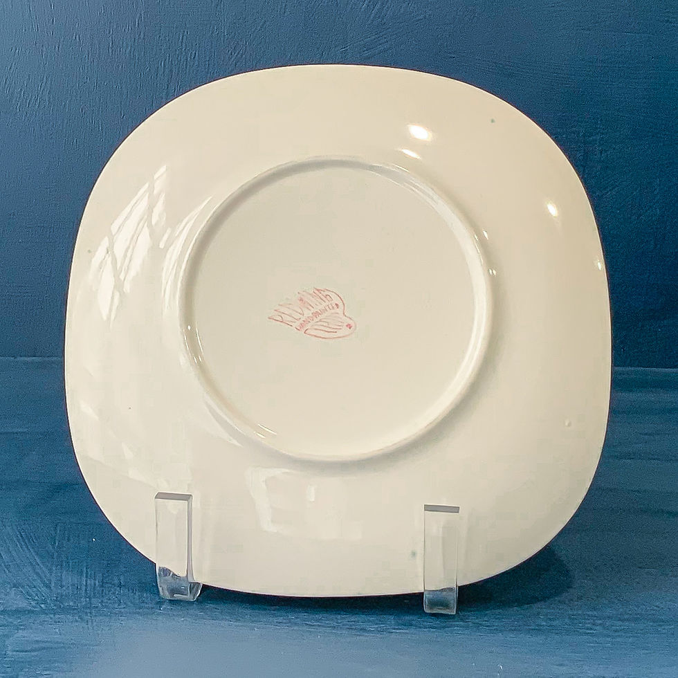 Thumbnail: Red Wing Iris Salad Plate Dinnerware