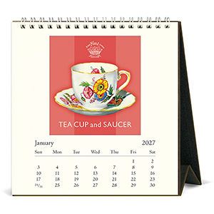 Thumbnail: 2027 Tea Time Desk Calendar
