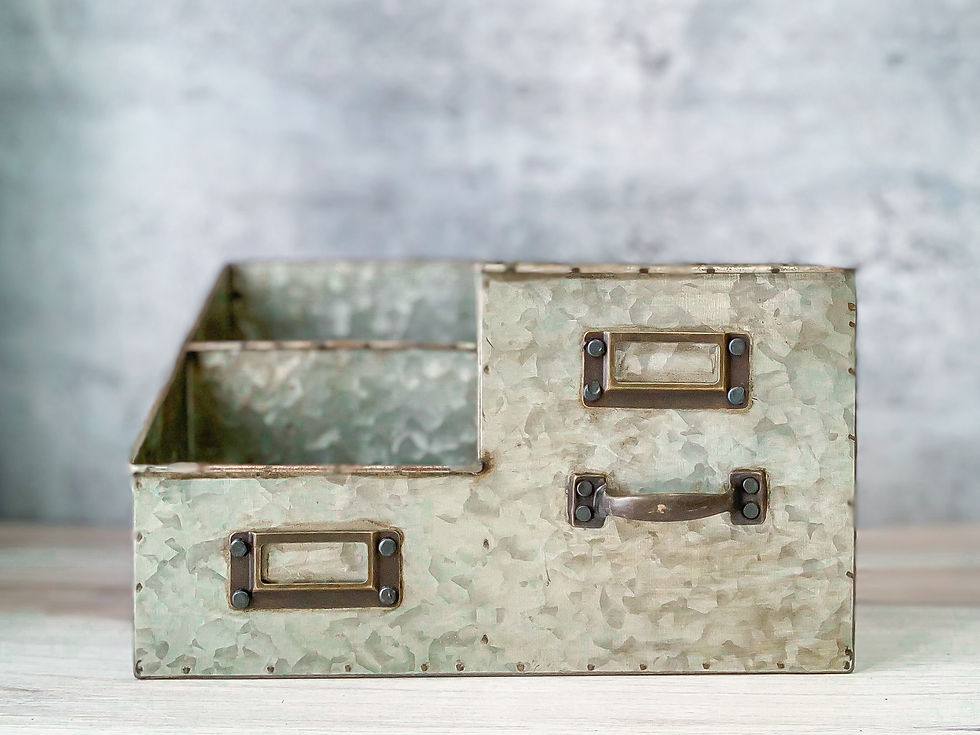 Three Bin Desk Organizer