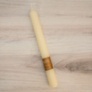 Ivory Dinner Candle