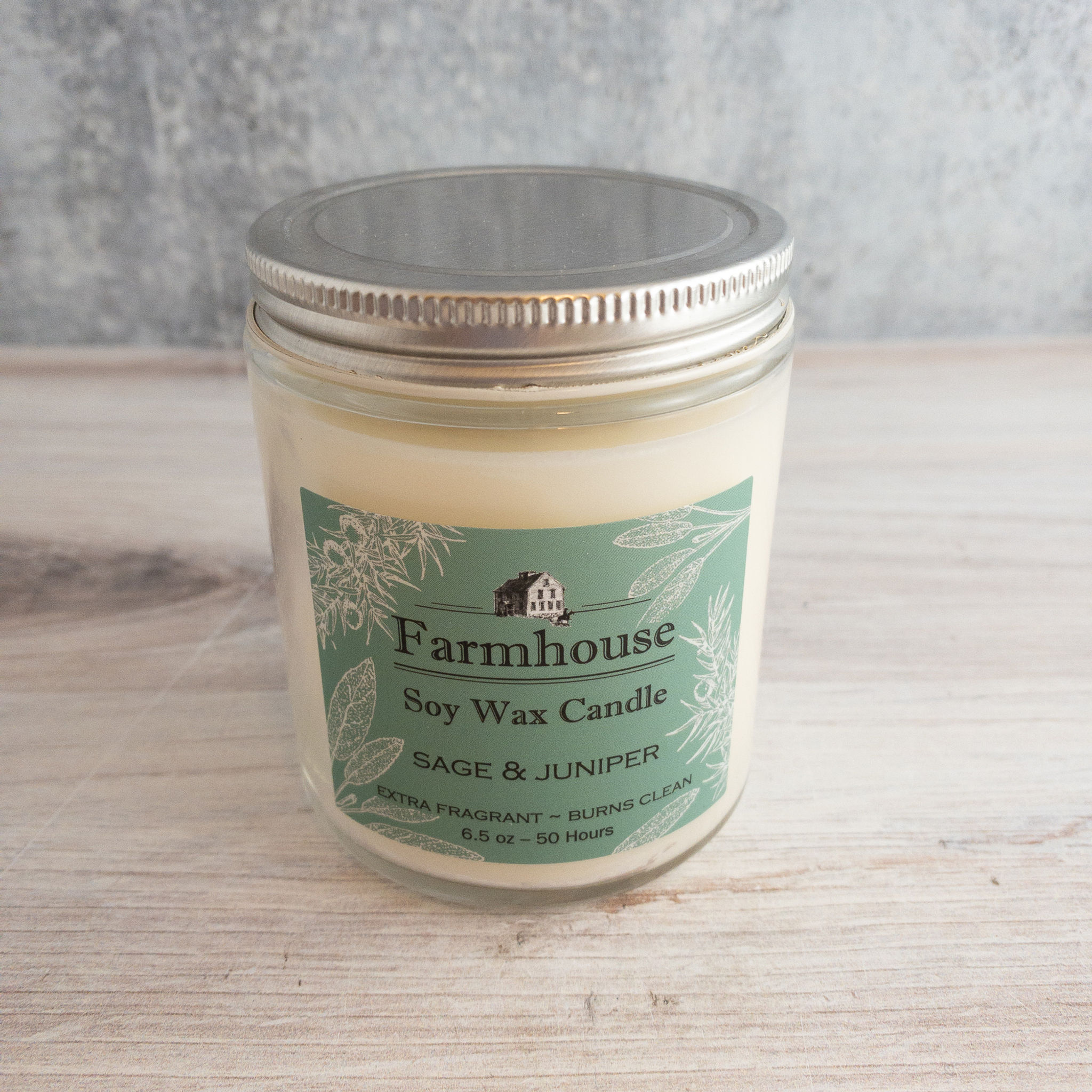 Sage & Juniper Soy Wax Candle