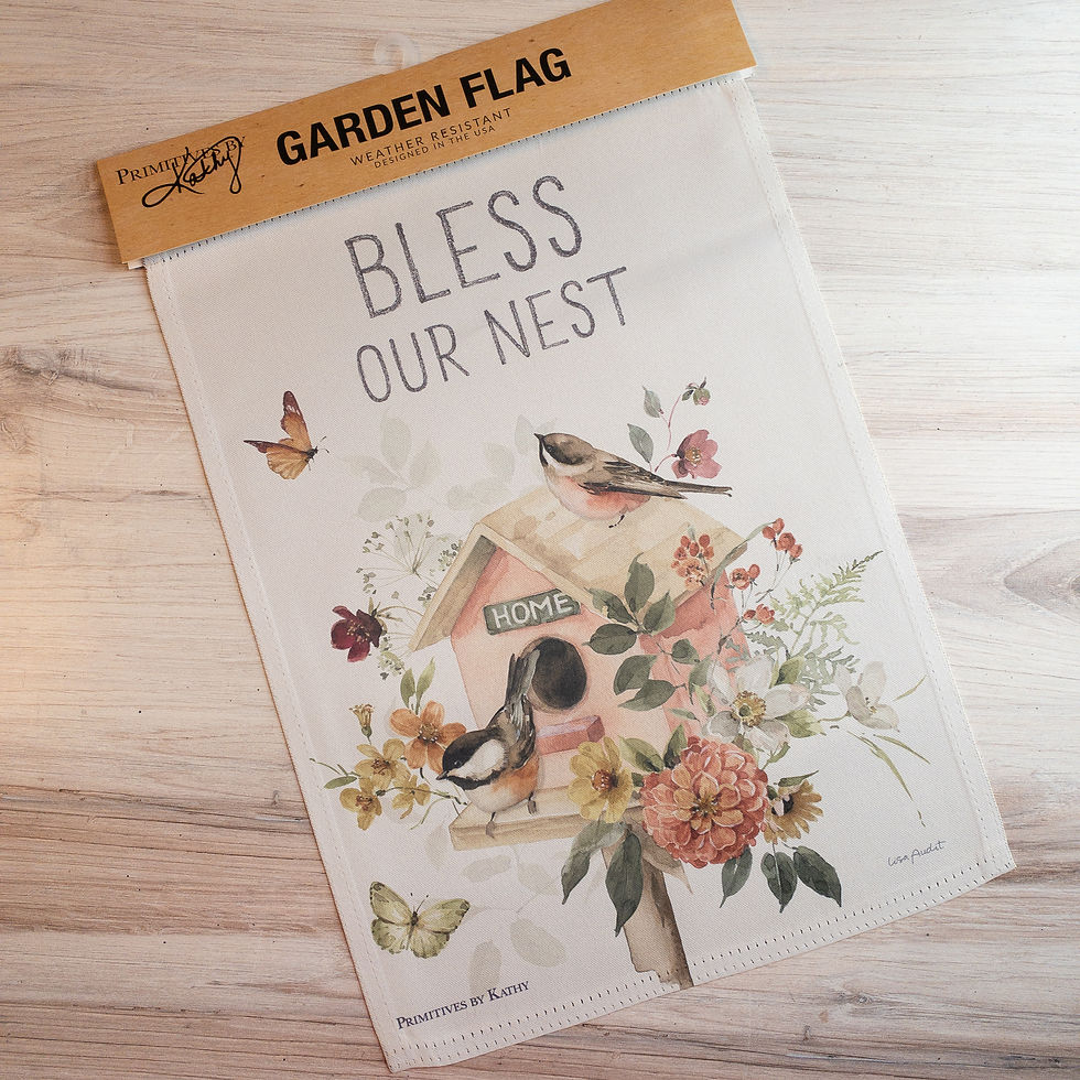 Bless Our Nest Garden Flag