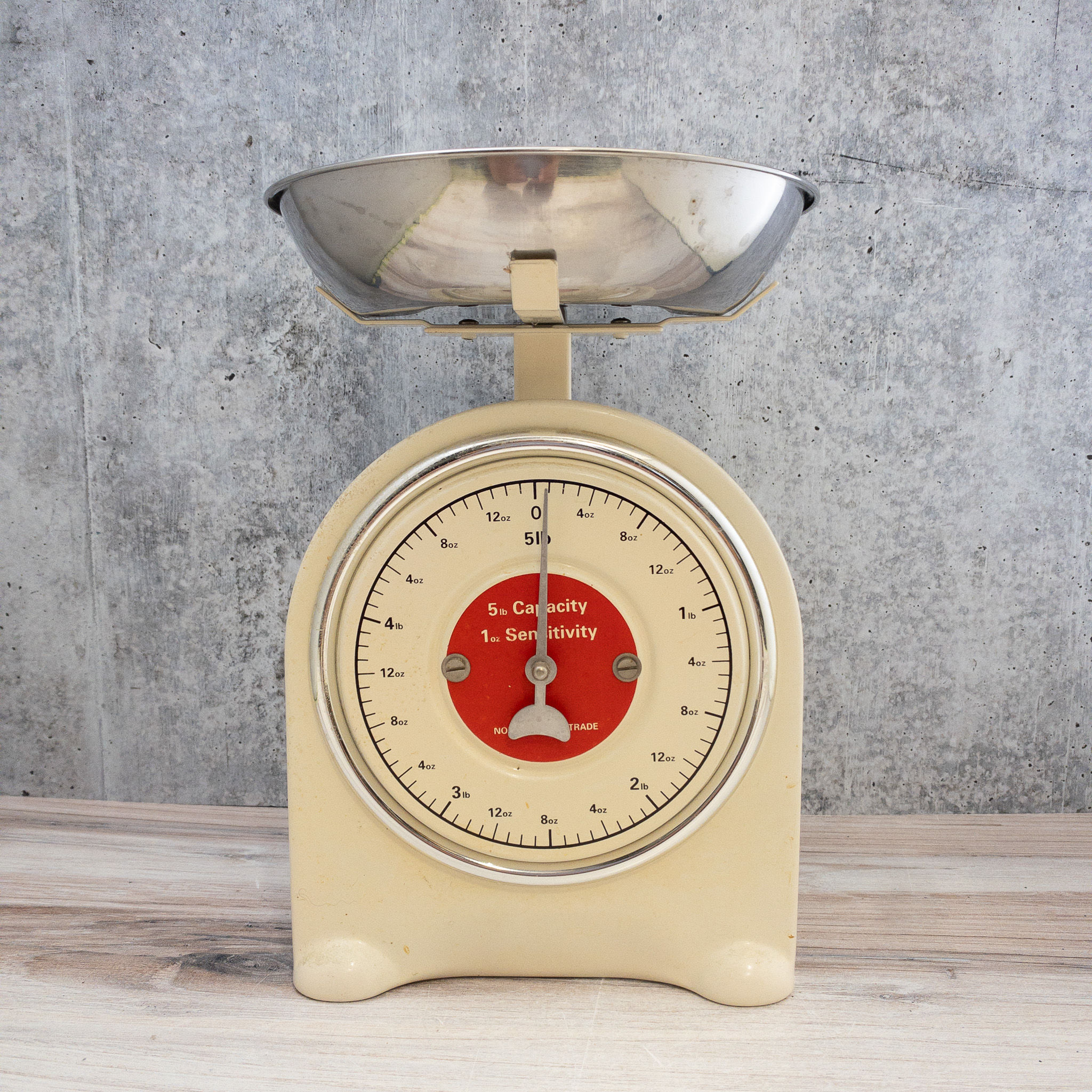 Vintage All-Metal Mechanical Kitchen Scale