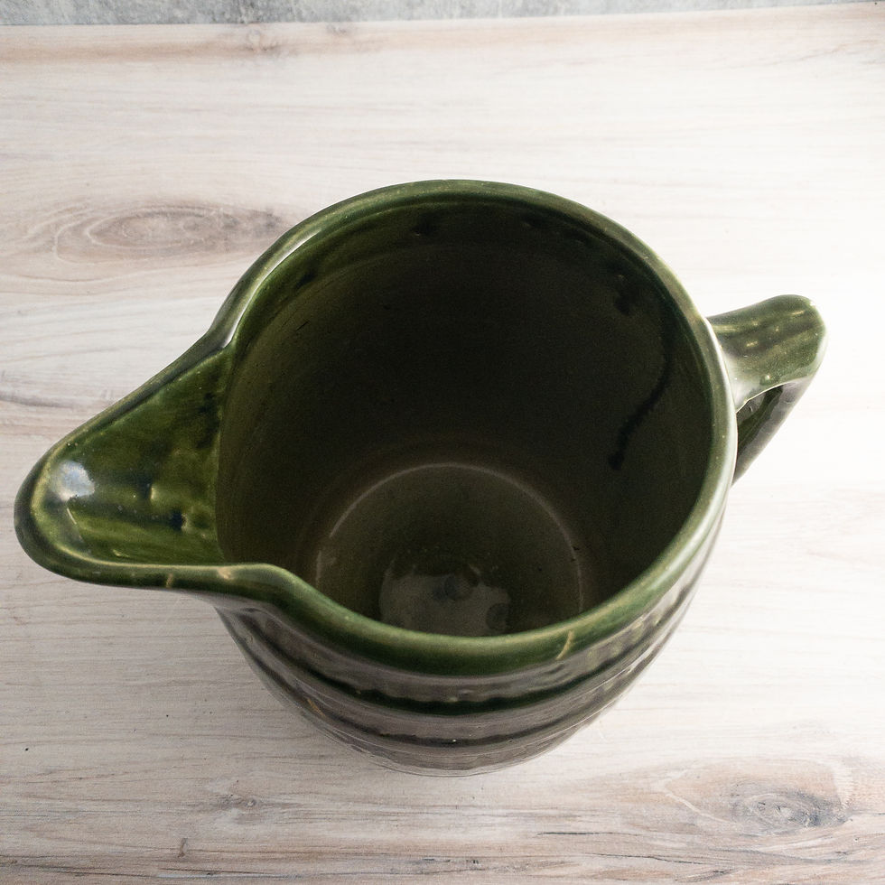 Thumbnail: 1960s Green Barrel Pitcher