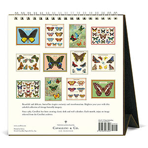 Thumbnail: 2027 Butterflies Desk Calendar