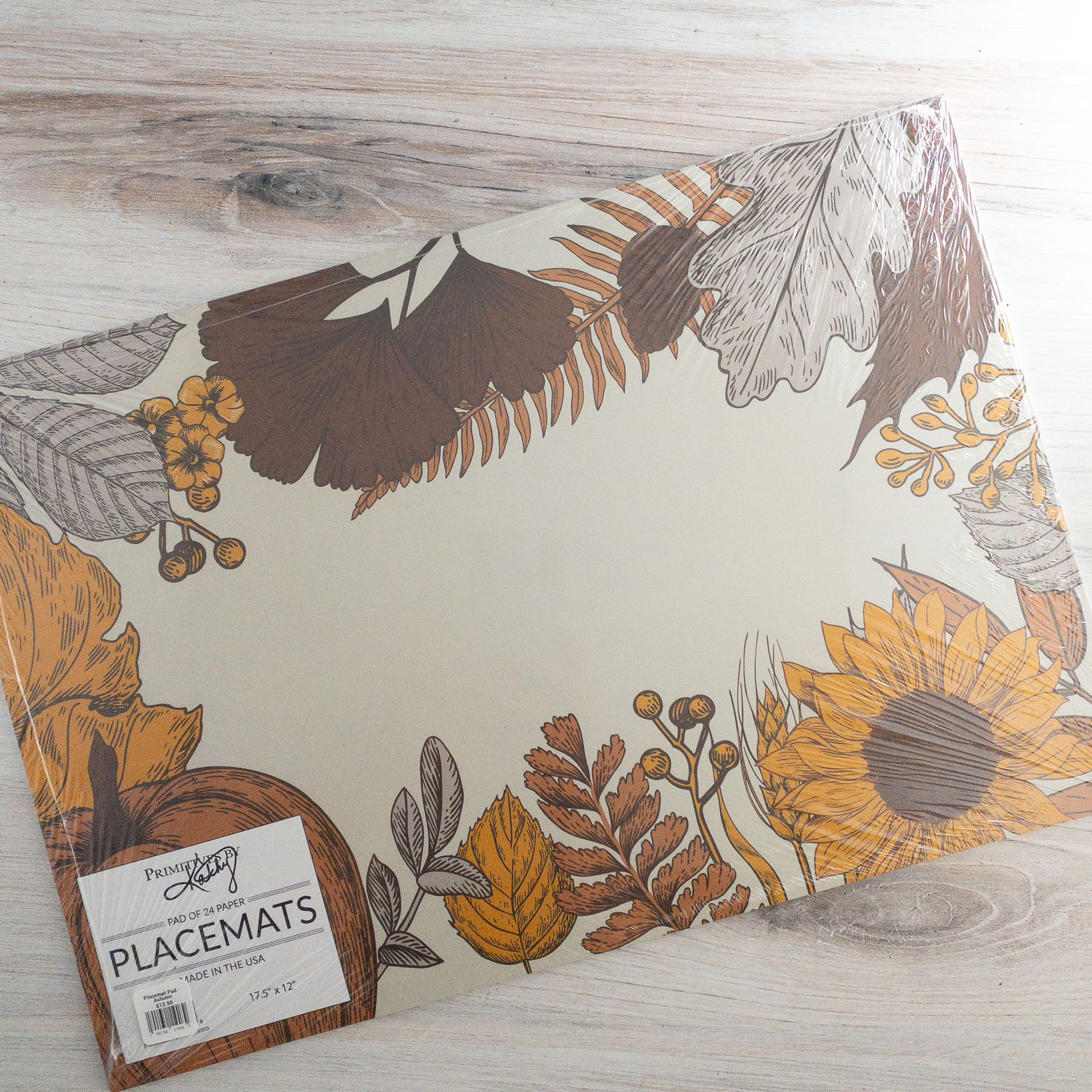 Autumn Paper Placemats